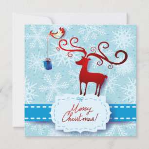 Festiva tarjeta de navidades