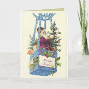 Festiva Tarjeta de Navidades alemana