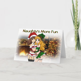 Festiva Tarjeta de Navidades animales