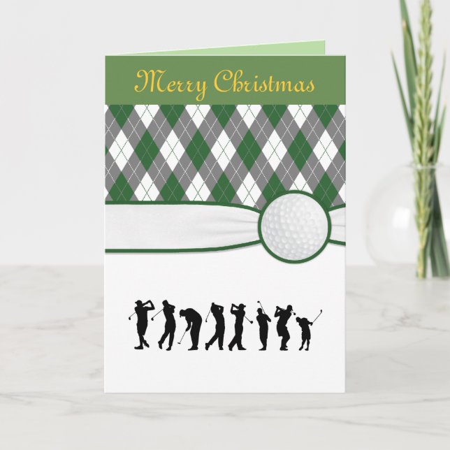Festiva Tarjeta de Navidades argla. (Anverso)