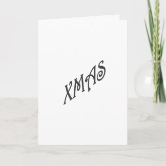 Festiva Tarjeta de Navidades ateos