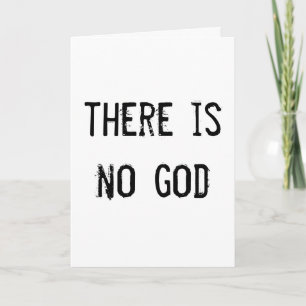 Festiva Tarjeta de Navidades ateos