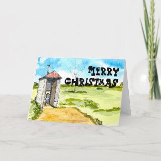 Festiva Tarjeta de Navidades australianos