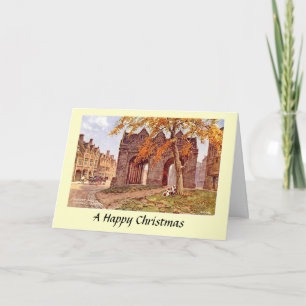 Festiva Tarjeta de Navidades - Campden de Chipping, Glos