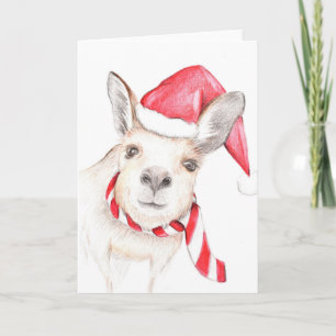 Festiva Tarjeta de Navidades canguro