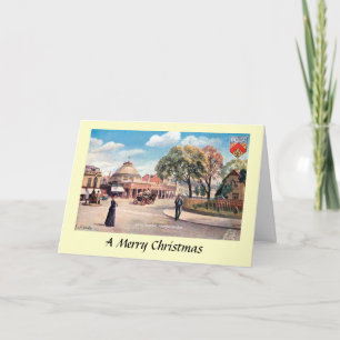 Festiva Tarjeta de navidades - Cheltenham, Gloucestershire