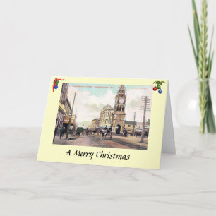 Festiva Tarjeta de navidades - Christchurch, Nueva Zelanda