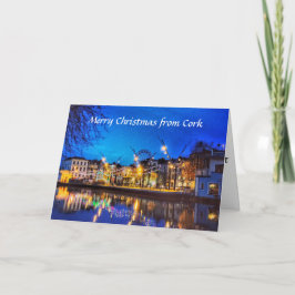 Festiva Tarjeta de Navidades Cork, Irlanda