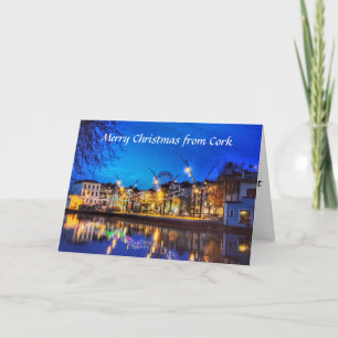Festiva Tarjeta de Navidades Cork, Irlanda