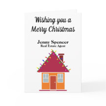 Tarjeta de Navidades corporativos inmobiliarios
