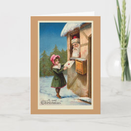 Festiva Tarjeta de Navidades "Correo Navidad"