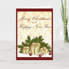 Festiva Tarjeta de Navidades cristianos