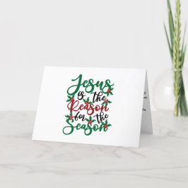 Festiva Tarjeta de Navidades cristianos