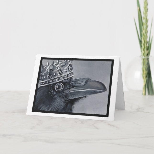 Festiva Tarjeta de Navidades Crow Magi (Anverso)