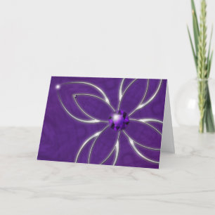 Festiva Tarjeta de Navidades de Amethyst Dream