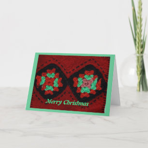 Festiva Tarjeta de Navidades de artesanías