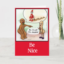 Tarjeta de Navidades de Be Nice