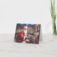 Tarjeta de Navidades de Casino Santa