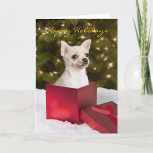 Festiva Tarjeta de Navidades de Chihuahua