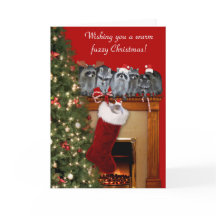 Tarjeta de Navidades de criba