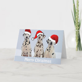 Festiva Tarjeta de Navidades de Dalmacia