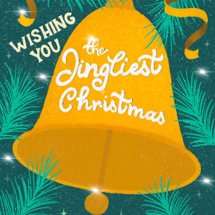 Festiva Tarjeta de Navidades de deseo Jingmost