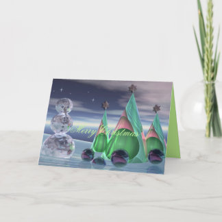 Festiva Tarjeta de Navidades de diseño personalizados