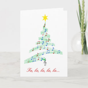 Festiva Tarjeta de Navidades de Diva Happy Notes