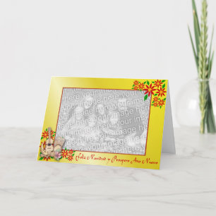 Festiva Tarjeta de Navidades de España