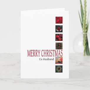 Festiva Tarjeta de Navidades de ex marido