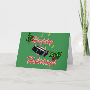 Festiva Tarjeta de Navidades de Felices Fiestas