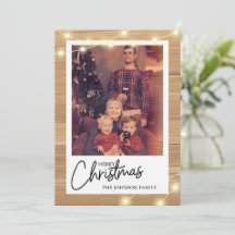 Tarjeta de navidades de Fotos Tarjeta navideña Fel