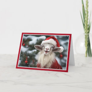 Festiva Tarjeta de Navidades de G.O.A.T.