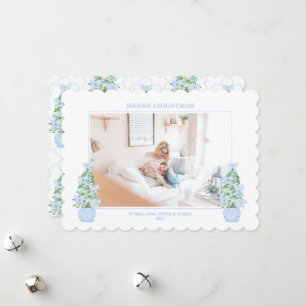 Festiva Tarjeta de Navidades de gran millenismo del Edge c