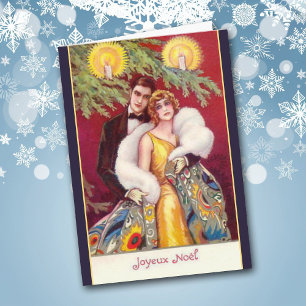 Festiva Tarjeta de Navidades de Holiday Romance