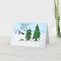 Tarjeta de Navidades de huelga de iluminación