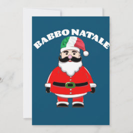 Festiva Tarjeta de Navidades de Italia