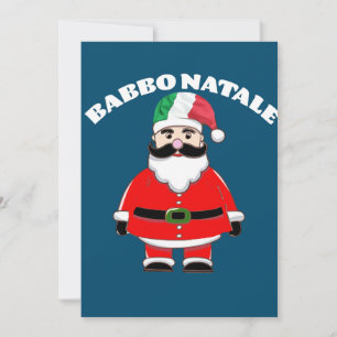 Festiva Tarjeta de Navidades de Italia