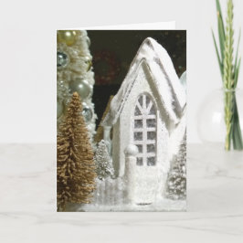 Festiva Tarjeta de Navidades de la Iglesia