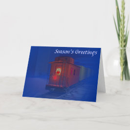 Festiva Tarjeta de Navidades de la temporada de saludos