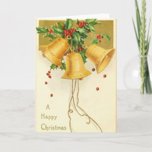 Festiva Tarjeta de Navidades de las campanas de los Navida