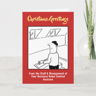 Festiva Tarjeta de Navidades de Loft Installation Company