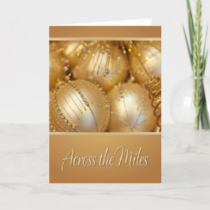 Festiva Tarjeta de Navidades de Millas