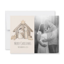 Tarjeta de Navidades de Natividad