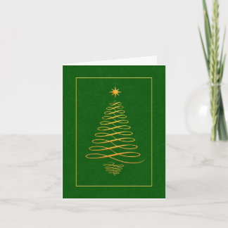 Festiva Tarjeta de Navidades de negocios