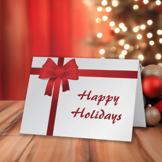 Festiva Tarjeta de Navidades de negocios