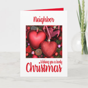 Festiva Tarjeta de Navidades de Neighbor Lovely