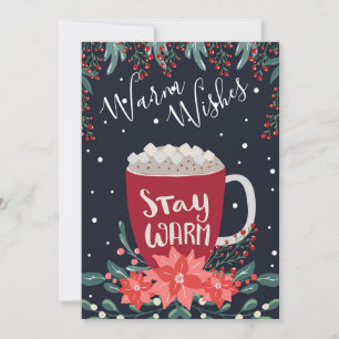 Festiva Tarjeta de Navidades de nombre fotográfico navideñ
