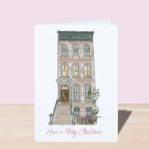 Tarjeta de Navidades de Nueva York