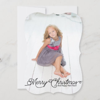 Festiva Tarjeta de Navidades de Personalizable 5x7